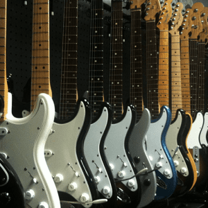 Guitar wall